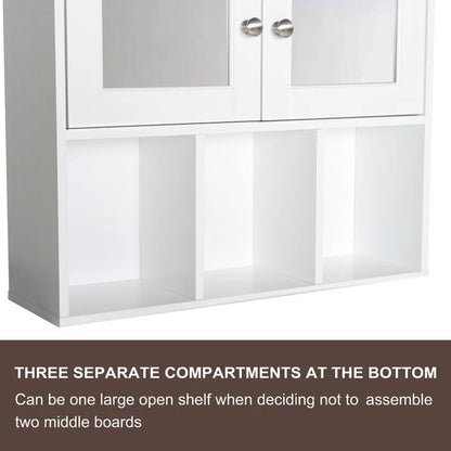 Wall Cabinets: 23.6'' W x 30.4'' H x 7.5'' D Wall Mounted Bathroom Cabinets