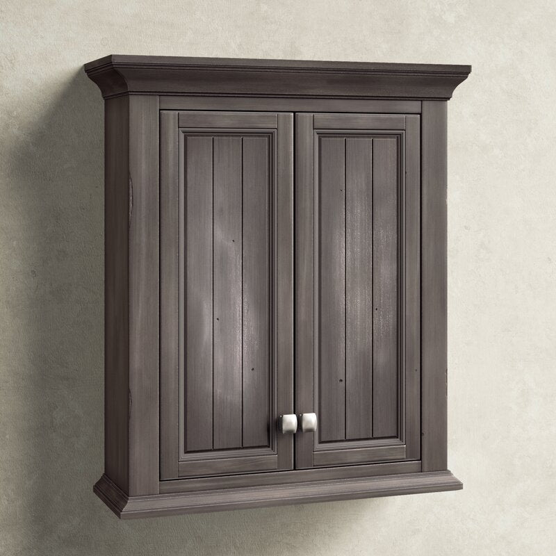 Wall Cabinets: 24'' W x 28'' H x 8'' D Wall Mounted Cabinet