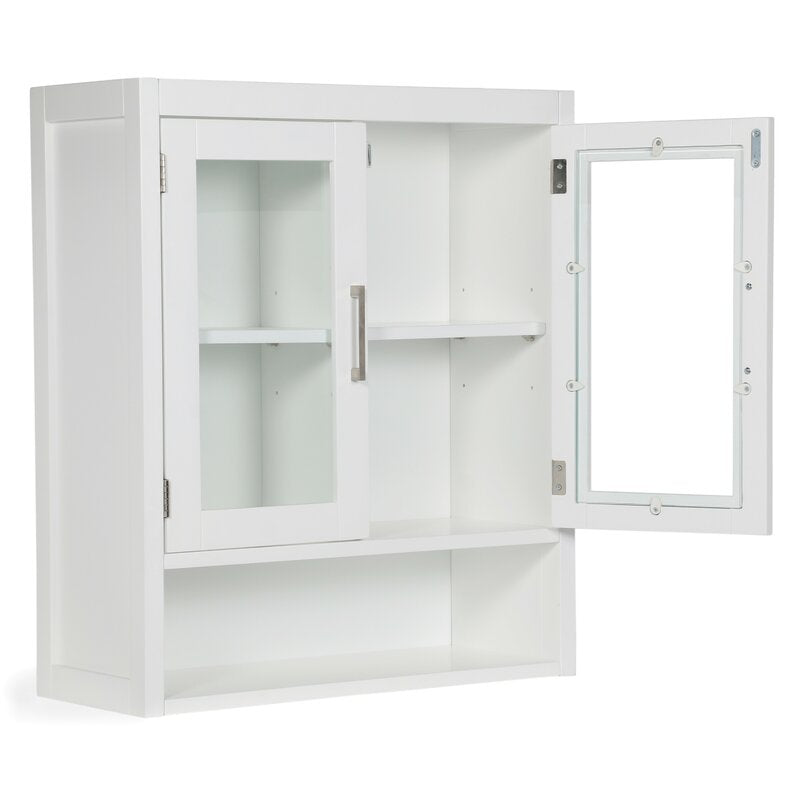 Wall Cabinets: 24'' W x 28'' H x 9.8''  Wall Mounted Cabinet