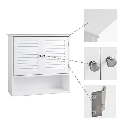 Wall Cabinets: 26'' W x 25'' H x 8.5'' D  Wall Mounted Cabinet