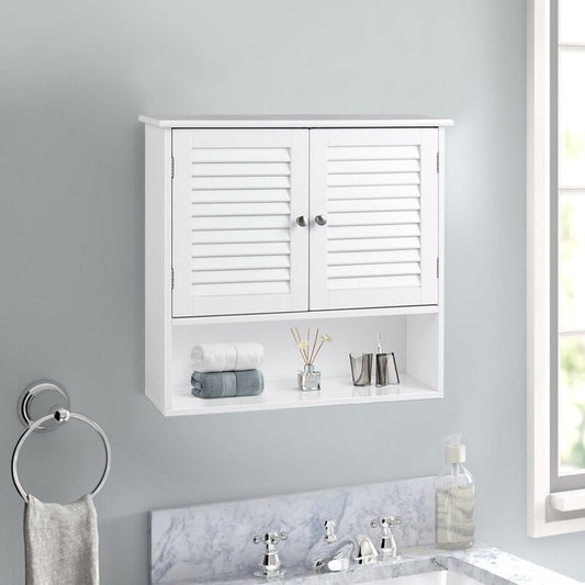 Wall Cabinets: 26'' W x 25'' H x 8.5'' D  Wall Mounted Cabinet