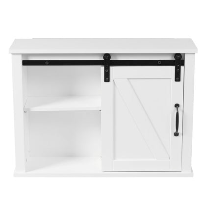 Wall Cabinets: 27.17'' W x 19.7'' H x 7.8'' D Bathroom Wall Mounted Cabinet