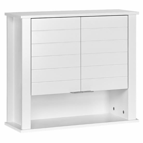 Wall Cabinets: 2 Door Bathroom Wall Cabinet