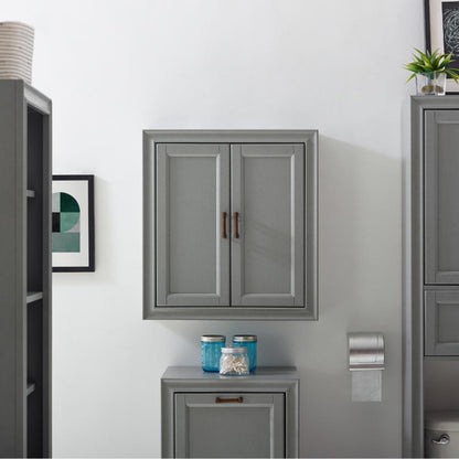 Wall Cabinets: 2 Door Bathroom Wall Cabinet