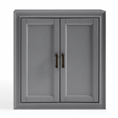 Wall Cabinets: 2 Door Bathroom Wall Cabinet