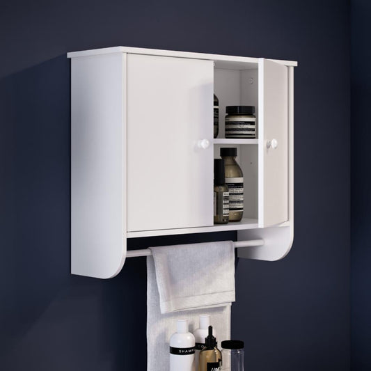Wall Cabinets: 2 Door Bathroom Wall Cabinet