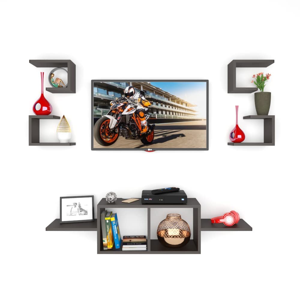 Wall Mount TV Unit: Set Top Box Stand And TV Unit Stand