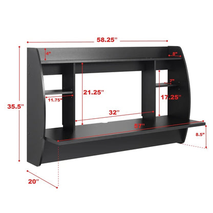 Computer Table: Wall Mounted Computer Desk
