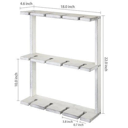 Display Unit: Wall Mounted Wine Glass Holder