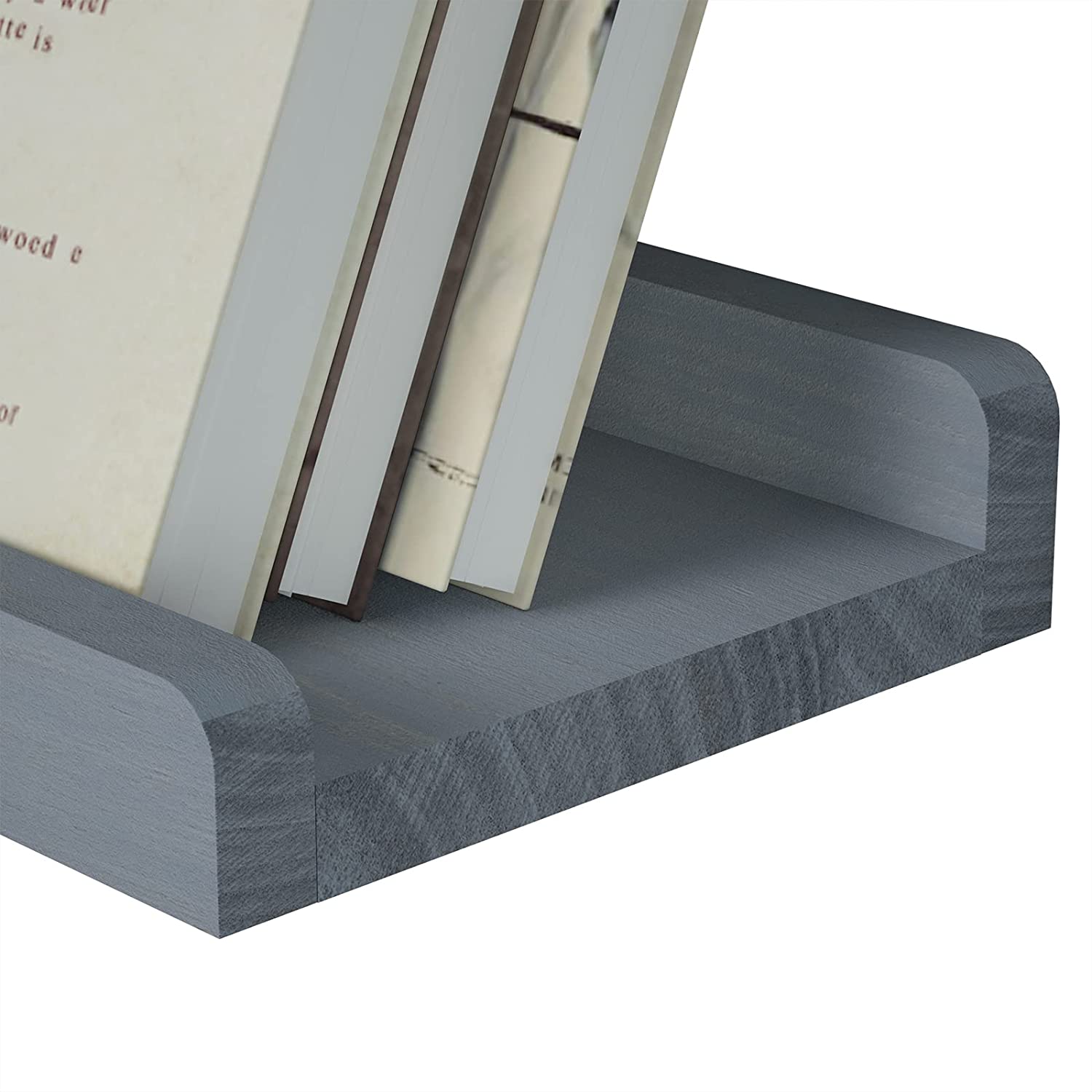 Wall Shelves Bedroom Living Room Bathroom Kitchen Office and More Weathered Grey 