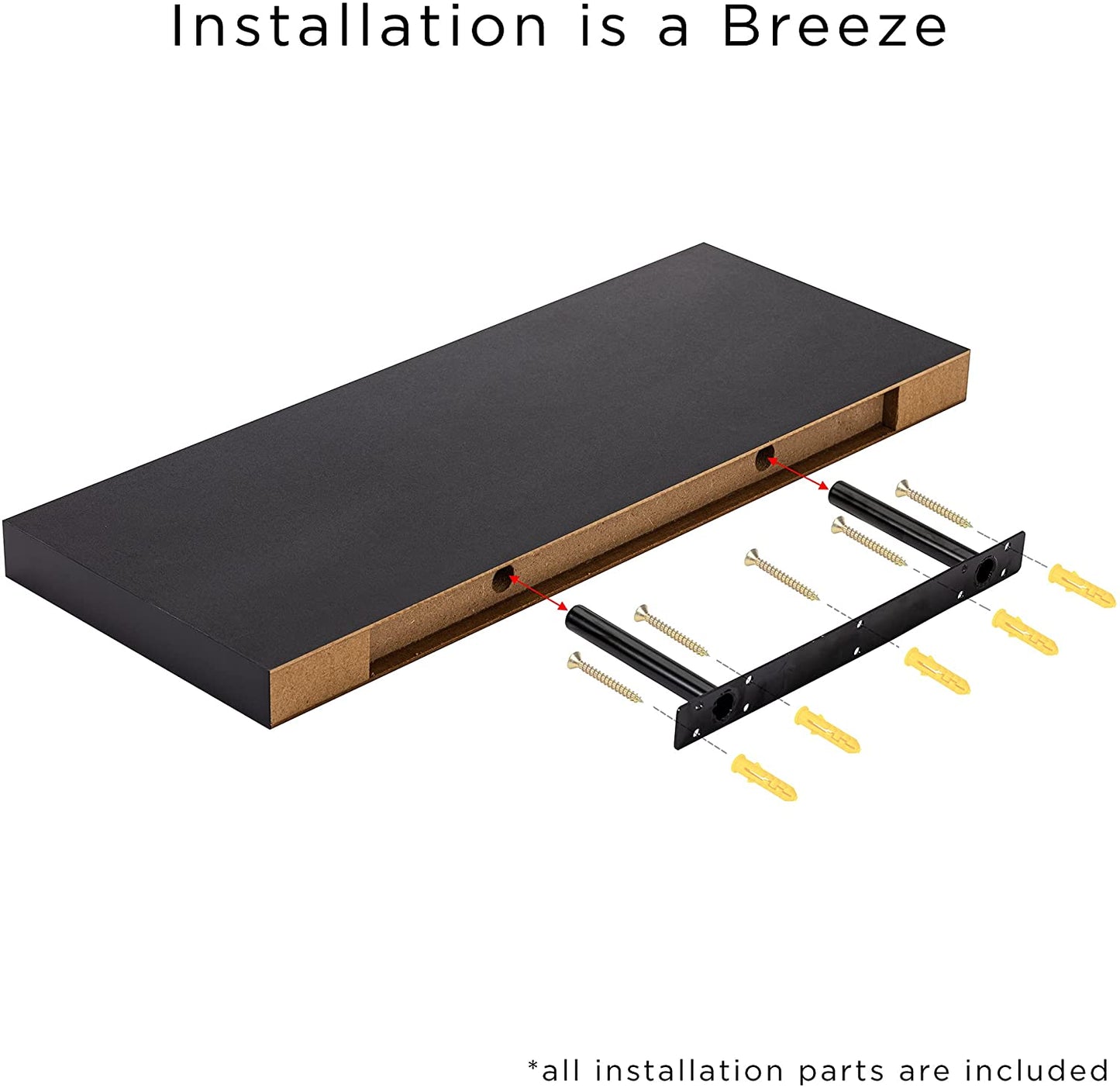 Wall Shelves Decoration Perfect Trophy Display, Photo Frames