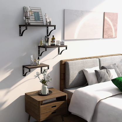 Wall Shelves: Decoration Wall, Brown