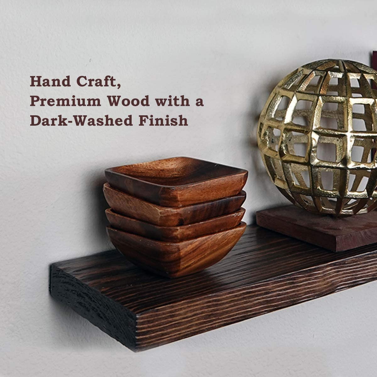 Wall Shelves: Perfect Wood Shelves for Living Room, Bathroom and Kitchen