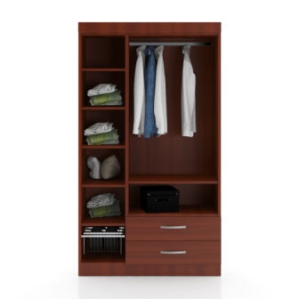 Wardrobe 3 Door Wardrobe (In Sapeli Finish)