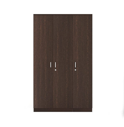 Wardrobe: Adrie Engineered Wood 3 Door Wardrobe With Drawer (Wenge)