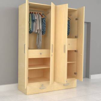  Wardrobe Bedroom 4 Door Wardrobe