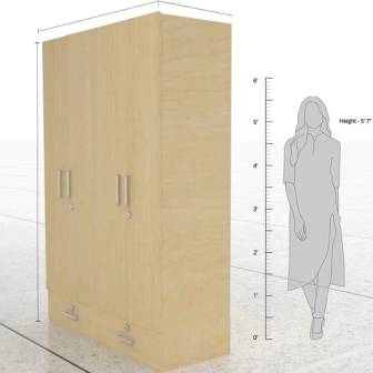  Wardrobe Bedroom 4 Door Wardrobe