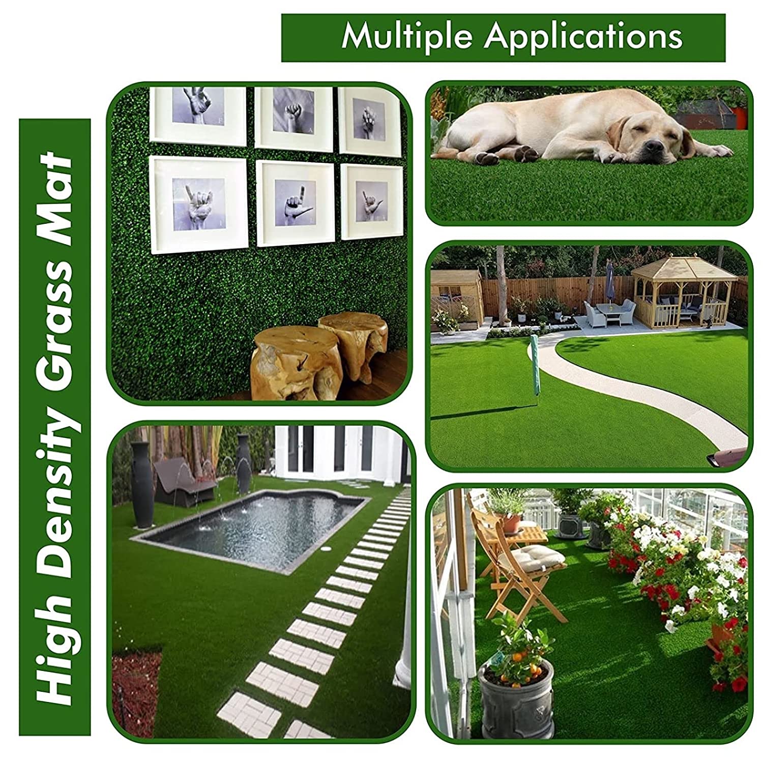 Carpets: Waterproof Artificial Grass Carpet For Home and Office