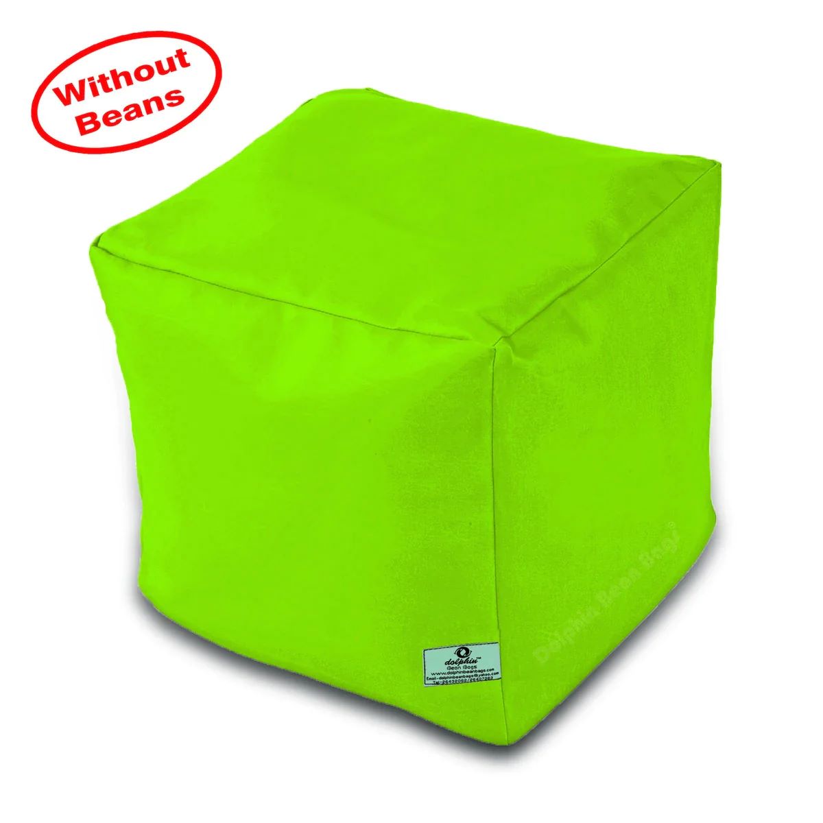 Bean Bag: Square Puffy Bean Bag  Cover (Without Beans)