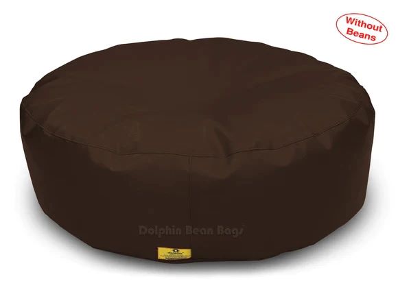 Bean Bag:  Round Floor Cushions Cover ( Without Beans)