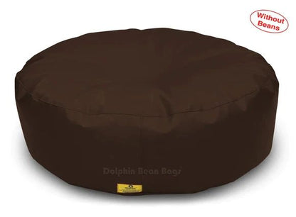 Bean Bag:  Round Floor Cushions Cover ( Without Beans)