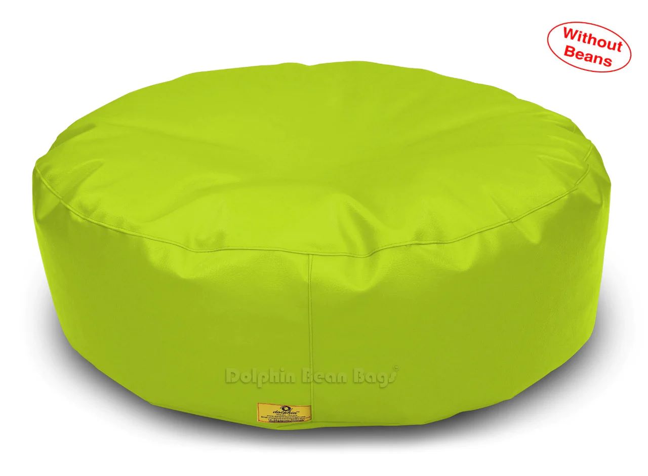 Bean Bag:  Round Floor Cushions Cover ( Without Beans)