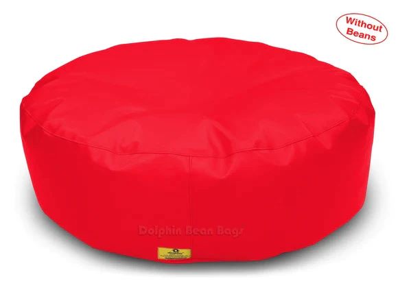 Bean Bag:  Round Floor Cushions Cover ( Without Beans)