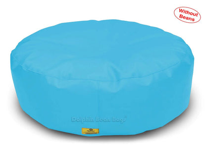 Bean Bag:  Round Floor Cushions Cover ( Without Beans)