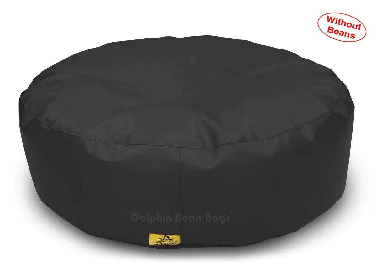 Bean Bag:  Round Floor Cushions Cover ( Without Beans)