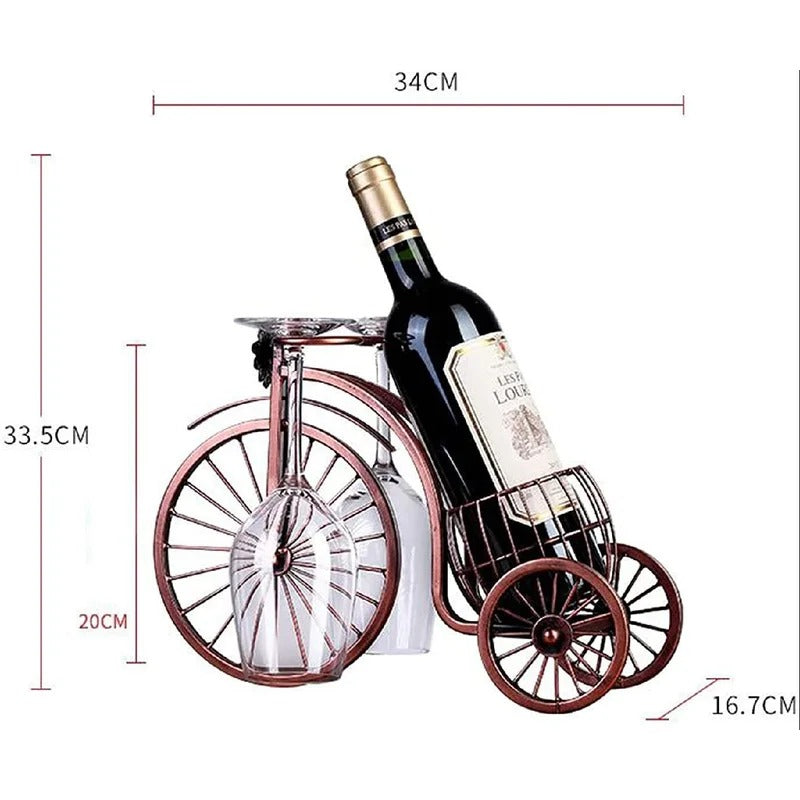 Display Unit: Wine Bottle & Glass Rack