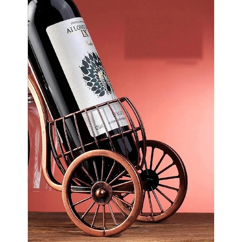 Display Unit: Wine Bottle & Glass Rack