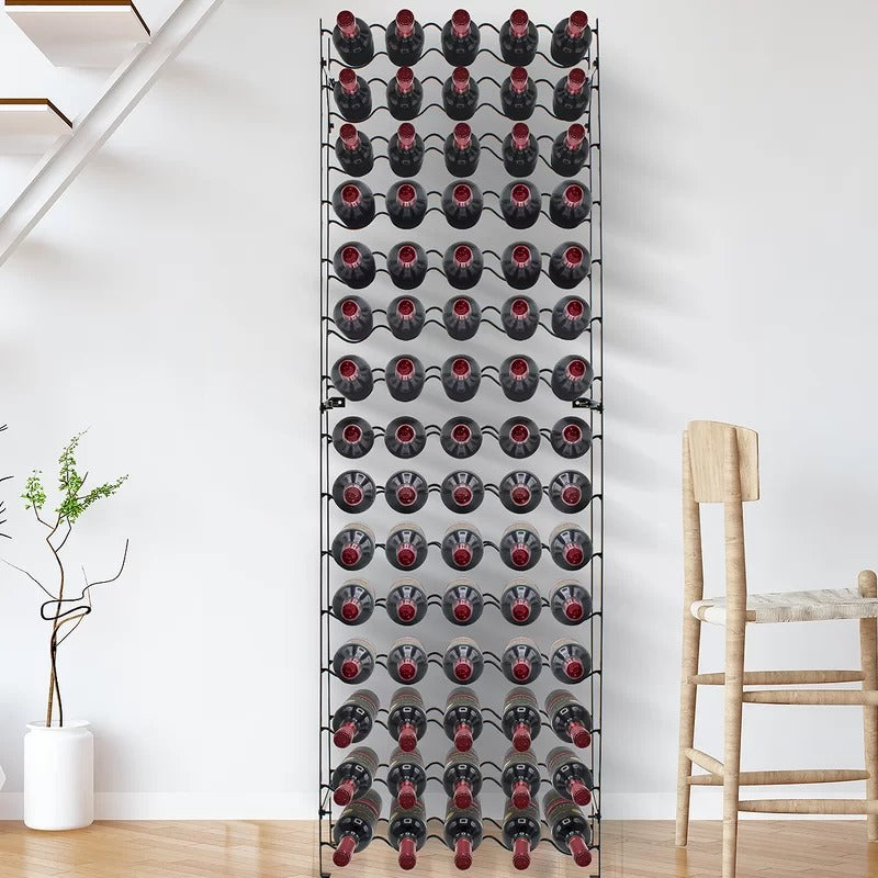Wine Racks : Gia Floor Wine Bottle Rack in Black