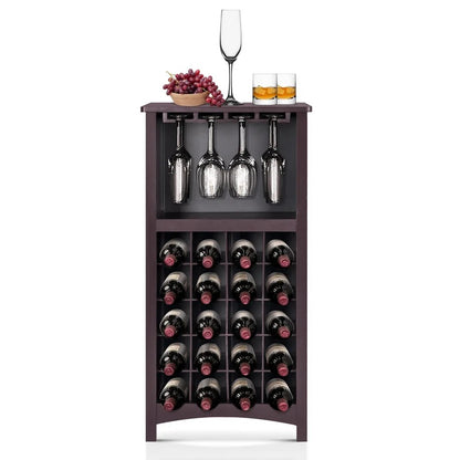 Wine Racks : Home Bar in Brown