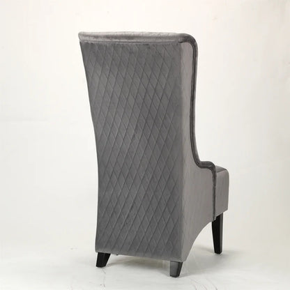 Wing Chair: 23.6'' Wide Tufted Velvet Wingback Chair