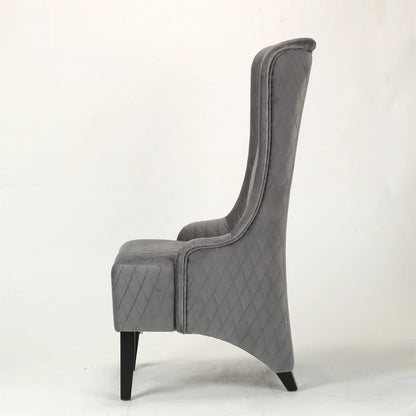 Wing Chair: 23.6'' Wide Tufted Velvet Wingback Chair