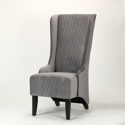 Wing Chair: 23.6'' Wide Tufted Velvet Wingback Chair