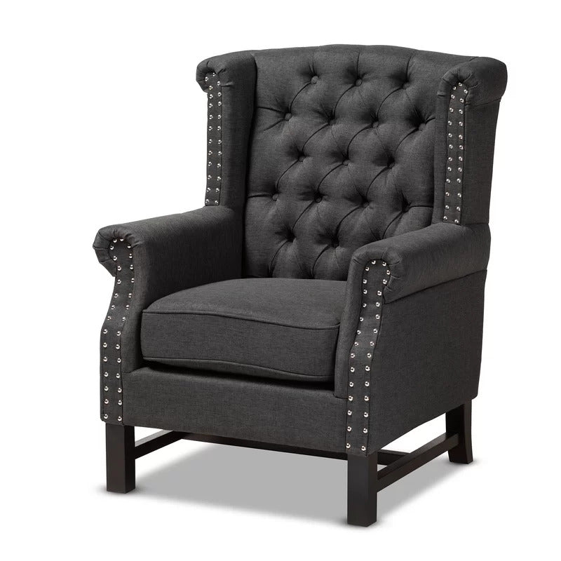 Wing Chair: 29.5'' Wide Tufted Wingback Chair