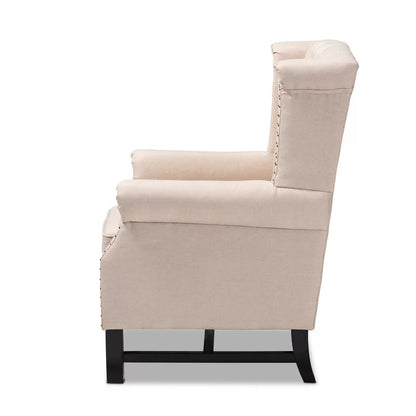 Wing Chair: 29.5'' Wide Tufted Wingback Chair