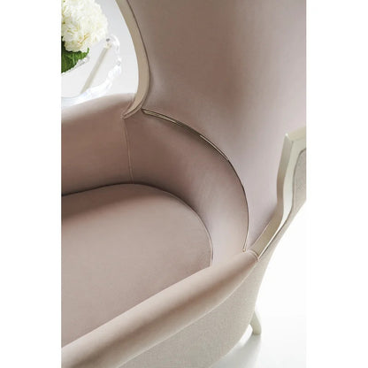 Wing Chair: 32.25'' Wide Down Cushion Wingback Chair