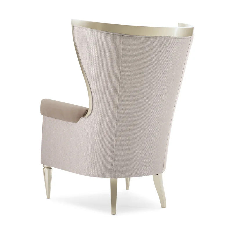 Wing Chair: 32.25'' Wide Down Cushion Wingback Chair