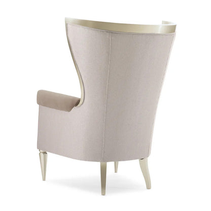 Wing Chair: 32.25'' Wide Down Cushion Wingback Chair