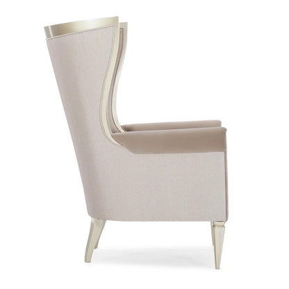 Wing Chair: 32.25'' Wide Down Cushion Wingback Chair
