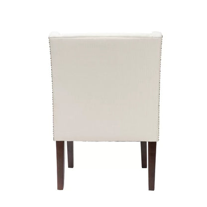 Wing Chair: Carlston 23'' Wide Linen Wingback Chair