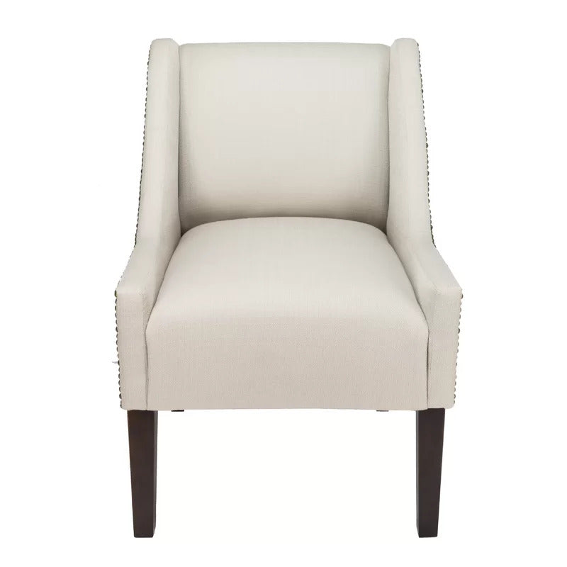 Wing Chair: Carlston 23'' Wide Linen Wingback Chair