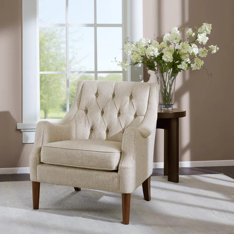 Wing Chair: Fonvill 29.25'' Wide Tufted Wingback Chair