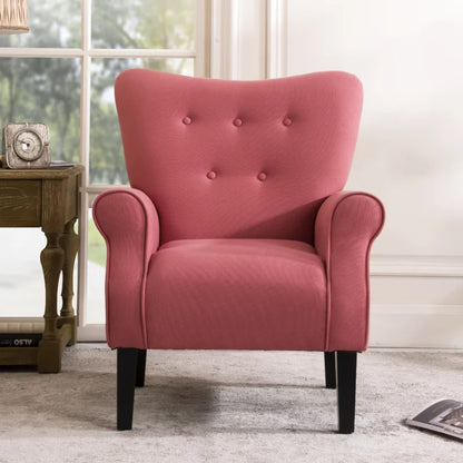 Wing Chair: Milayna 31.1'' Wide Tufted Wingback Chair
