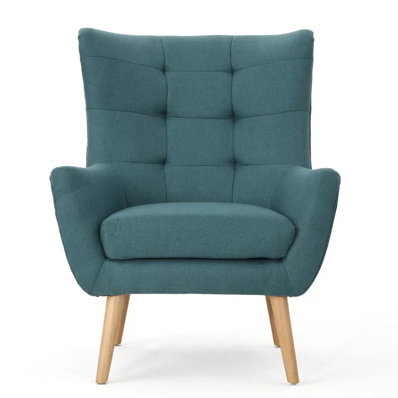 Wing Chair: Rexton 31.75'' Wide Tufted Wingback Chair