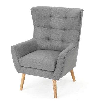 Wing Chair: Rexton 31.75'' Wide Tufted Wingback Chair