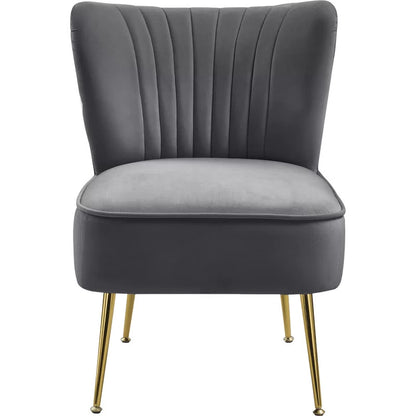 Wing Chair: Ritaro 22.5'' Wide Velvet Wingback Chair