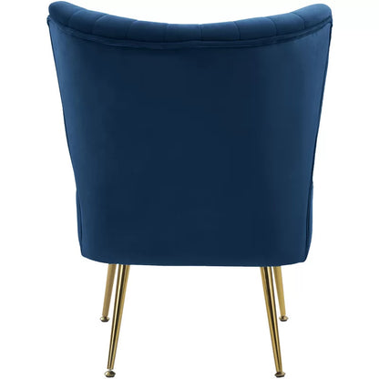 Wing Chair: Ritaro 22.5'' Wide Velvet Wingback Chair